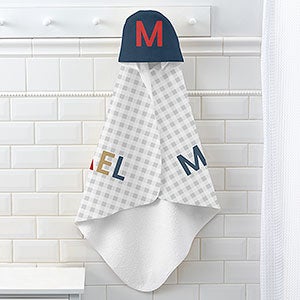 Mix & Match Personalized Hooded Towel - 33457