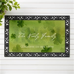 Personalized Irish Saying Door Mat - 20x35 - 3346-M