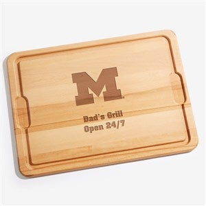 NCAA Michigan Wolverines Personalized Cutting Board 15x21 - 33481-XL