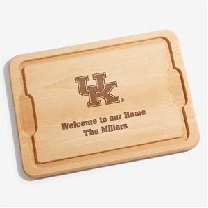 NCAA Kentucky Wildcats Personalized Hardwood Cutting Board- 12x17 - 33483