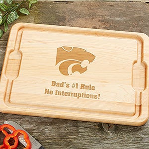 NCAA Kansas State Wildcats Personalized Cutting Board 15x21 - 33484-XL