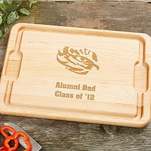 NCAA LSU Tigers Personalized Cutting Board 15x21 - 33488-XL