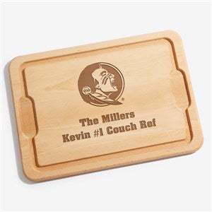 NCAA Florida State Seminoles Personalized Hardwood Cutting Board- 12x17 - 33499