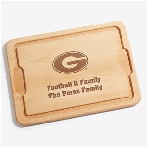 NCAA Georgia Bulldogs Personalized Maple Cutting Board 12x17 - 33502