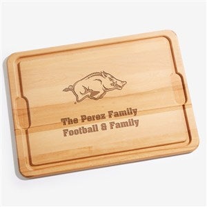 NCAA Arkansas Razorbacks Personalized Cutting Board 15x21 - 33504-XL