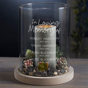 In Loving Memory Personalized Memorial Hurricane with Multiple Names - 33526