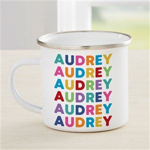 Personalized Kids Mugs - Stencil Name