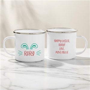 Ear-resistible Name Personalized Kids Easter Enamel Mug-Large - 33545-L