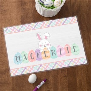 Happy Easter Eggs Personalized Laminated Placemat - 33552