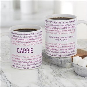 Words of Encouragement Personalized Coffee Mug 11oz White - 33556-S