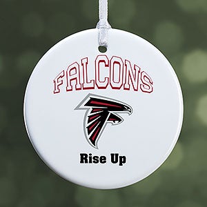 NFL Atlanta Falcons Personalized Ornament - 1 Sided Glossy - 33578-1S