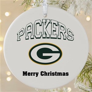 NFL Green Bay Packers Personalized Ornament - 1 Sided Matte - 33588-1L