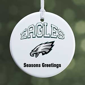 NFL Philadelphia Eagles Personalized Ornament - 1 Sided Glossy - 33602-1S
