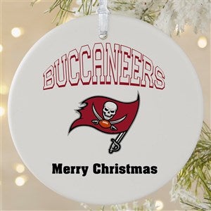 NFL Tampa Bay Buccaneers Personalized Ornament - 1 Sided Matte - 33606-1L