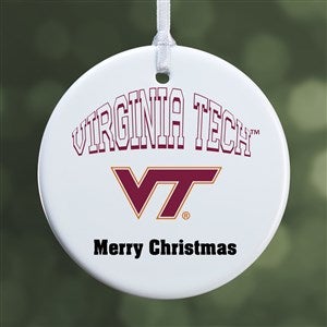 NCAA Virginia Tech Hokies Personalized Ornament - 1 Sided Glossy - 33609-1S