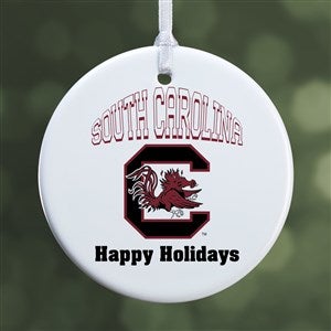 NCAA South Carolina Gamecocks Personalized Ornament - 1 Sided Glossy - 33612-1S