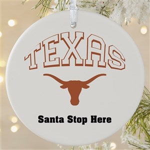 NCAA Texas Longhorns Personalized Ornament - 1 Sided Matte - 33613-1L