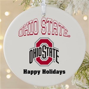 NCAA Ohio State Buckeyes Personalized Ornament - 1 Sided Matte - 33615-1L