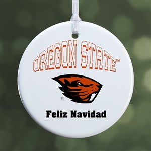 NCAA Oregon State Beavers Personalized Ornament - 1 Sided Glossy - 33619-1S