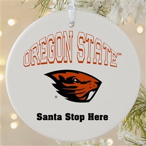 NCAA Oregon State Beavers Personalized Ornament - 1 Sided Matte - 33619-1L