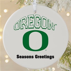 NCAA Oregon Ducks Personalized Ornament - 1 Sided Matte - 33621-1L