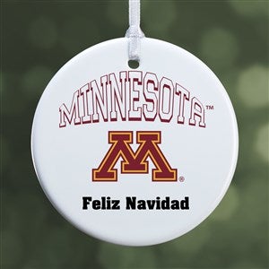 NCAA Minnesota Golden Gophers Personalized Ornament - 1 Sided Glossy - 33639-1S