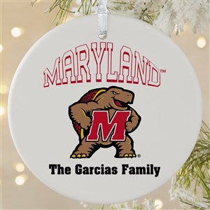 NCAA Maryland Terrapins Personalized Ornament - 1 Sided Matte - 33646-1L