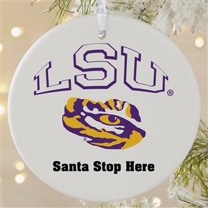 NCAA LSU Tigers Personalized Ornament - 1 Sided Matte - 33647-1L