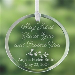 May Jesus Guide You Personalized Ornament - 3366N