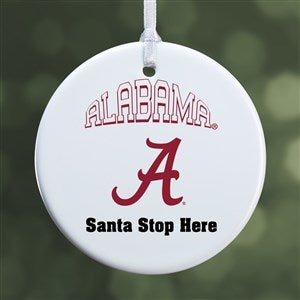 NCAA Alabama Crimson Tide Personalized Ornament - 1 Sided Glossy - 33663-1S