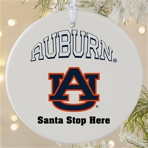 NCAA Auburn Tigers Personalized Ornament - 1 Sided Matte - 33665-1L