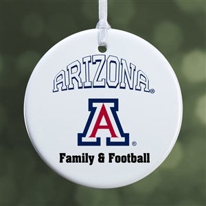 NCAA Arizona Wildcats Personalized Ornament - 1 Sided Glossy - 33666-1S