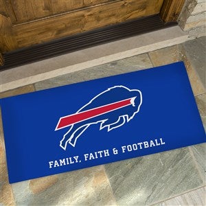 NFL Buffalo Bills Personalized Oversized Doormat - 24x48 - 33669-O