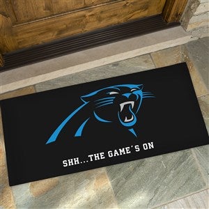 NFL Carolina Panthers Personalized Oversized Doormat - 24x48 - 33670-O
