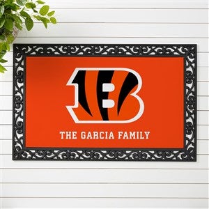 NFL Cincinnati Bengals Personalized Doormat - 20x35 - 33672-M