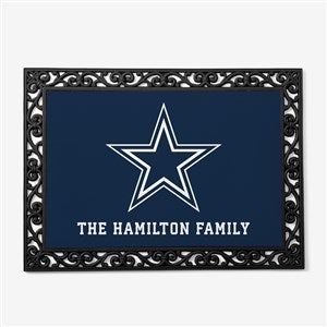 NFL Dallas Cowboys Personalized Doormat- 18x27 - 33674
