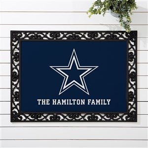NFL Dallas Cowboys Personalized Doormat- 18x27 - 33674