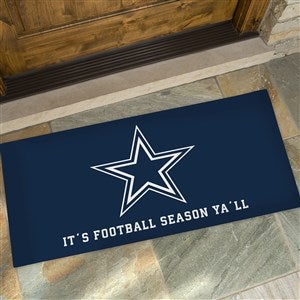 NFL Dallas Cowboys Personalized Oversized Doormat - 24x48 - 33674-O