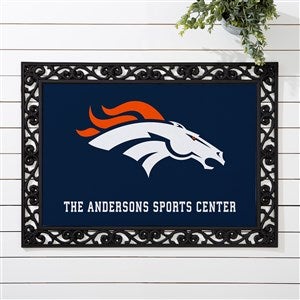 NFL Denver Broncos Personalized Doormat - 18x27 - 33675