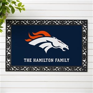 NFL Denver Broncos Personalized Doormat - 20x35 - 33675-M