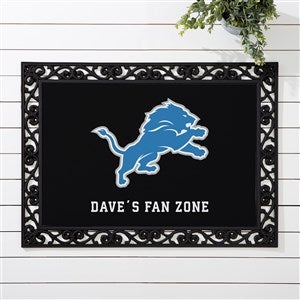 NFL Detroit Lions Personalized Doormat - 18x27 - 33676