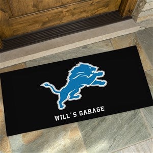 NFL Detroit Lions Personalized Oversized Doormat - 24x48 - 33676-O