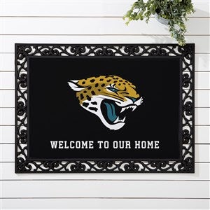 NFL Jacksonville Jaguars Personalized Doormat - 18x27 - 33680