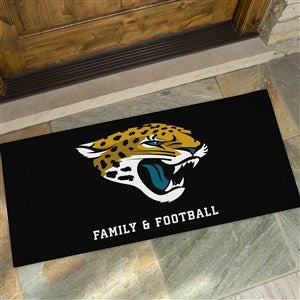 NFL Jacksonville Jaguars Personalized Oversized Doormat - 24x48 - 33680-O