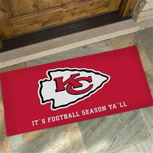 NFL Kansas City Chiefs Personalized Oversized Doormat - 24x48 - 33681-O