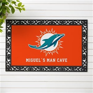 NFL Miami Dolphins Personalized Doormat - 20x35 - 33684-M