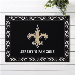 NFL New Orleans Saints Personalized Doormat - 18x27 - 33687