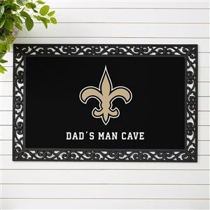 NFL New Orleans Saints Personalized Doormat - 20x35 - 33687-M