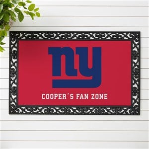 NFL New York Giants Personalized Doormat - 20x35 - 33688-M