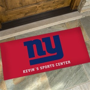 NFL New York Giants Personalized Oversized Doormat - 24x48 - 33688-O